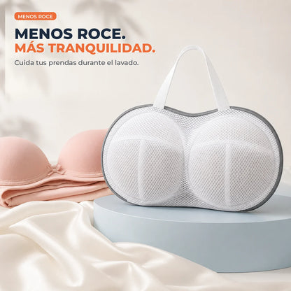Bolsa que ayuda a reducir el roce durante el lavado