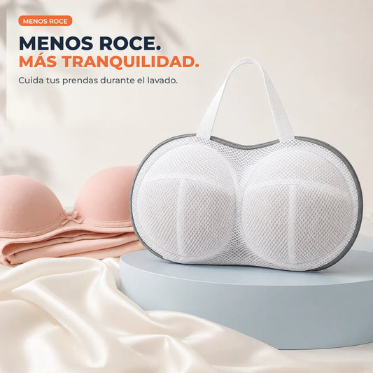 Bolsa que ayuda a reducir el roce durante el lavado