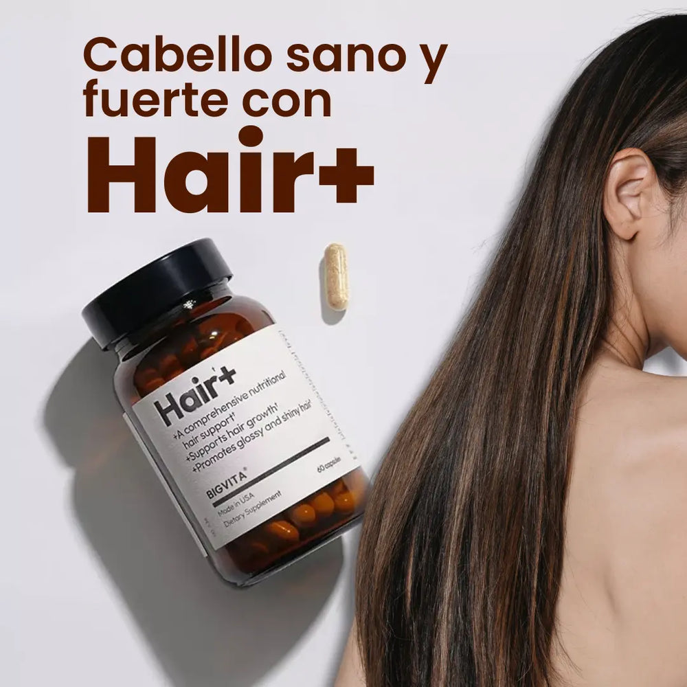 HAIR + Suplemento Capilar — Frena la Caída y Estimula el Crecimiento